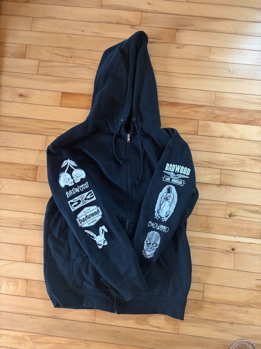 BADWOOD TRADEMARK Zip Hoodie - Picture 5 of 5